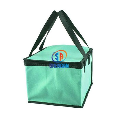 Picnic Ice Bag Cooler Bag Folding Thermal Insulated Pizza Bag for Packing cake/Camping/Beach/Car/Outdoor Travel SA-CB40