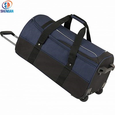 huge capacity big model traveling bag luggage suitcase duffle bag with wheel trolley bag