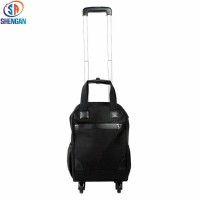 2015 new products transparent bearing wheels trolley duffle bag luggage suitcase big travel bag