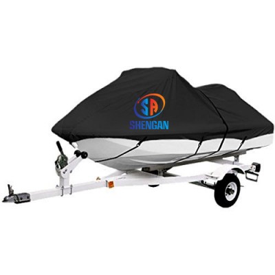 Trailer able PWC Personal Watercraft  Covers Fits 2-3 Seat Or 139"-145" Length Wave runner, Sea Doo, Jet Ski, Yamaha, Cover